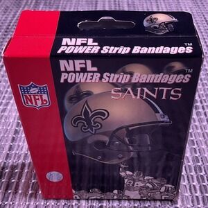 New Orleans Saint's 25 Bandages Football Power Strip NFL Football Band